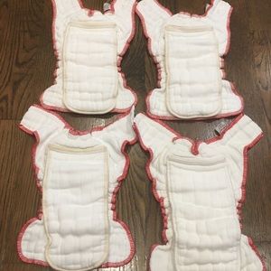 4 Cloth-Eez workhorse cloth diapers medium
